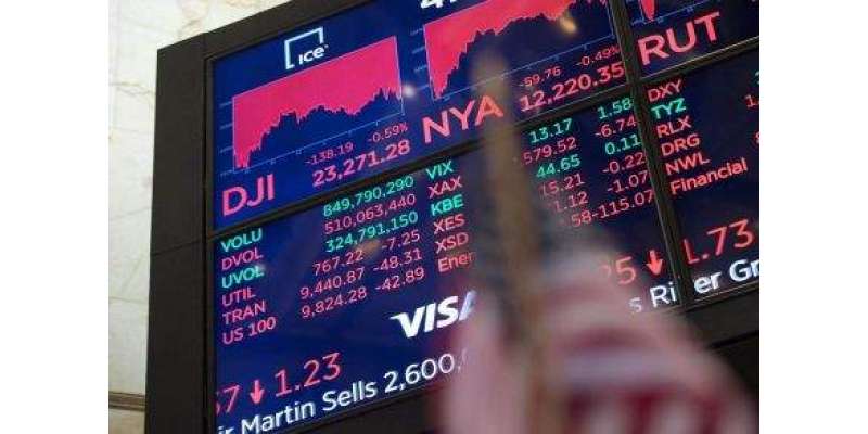 امریکی سٹاک مارکیٹ مندی پر بند