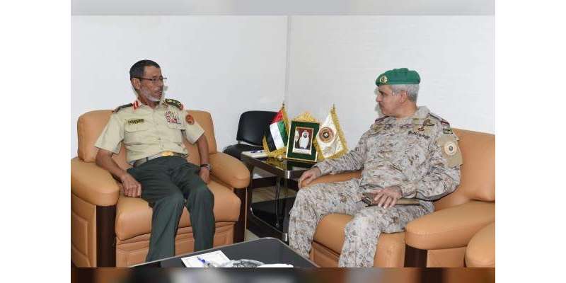 اماراتی مسلح افواج کے سربراہ سے پیننسولا شیلڈ فورس کے کمانڈر کی ملاقات