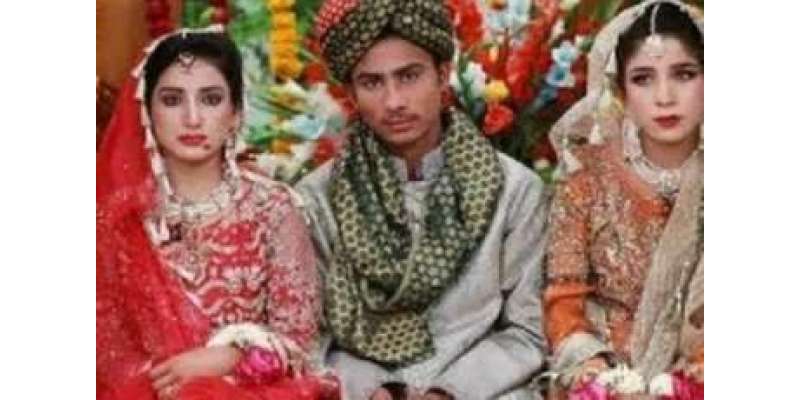 نوجوان کی دو لڑکیوں سے شادی کا ڈراپ سین ہو گیا