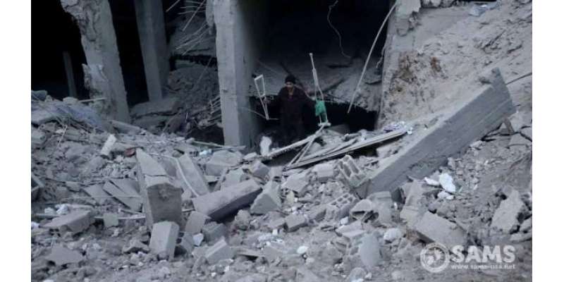 شام کے شہر غوطہ میں شدید بمباری کے بعد زندہ بچ نکلنے والا پاکستانی جوڑا ..