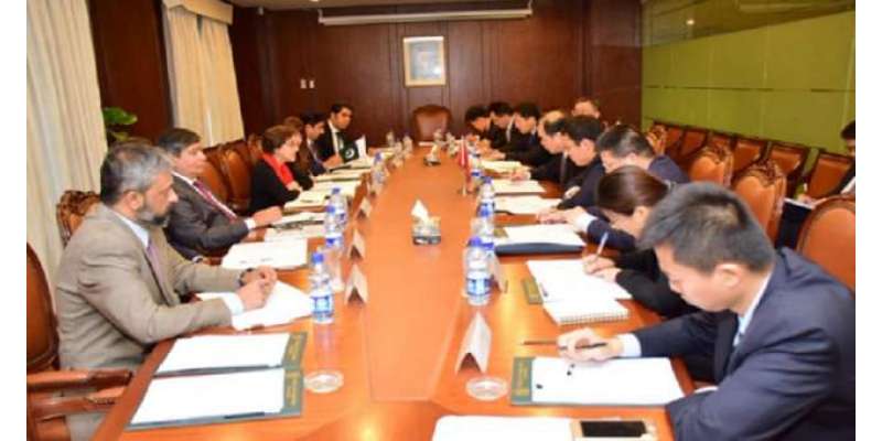 چینی اور پاکستانی وفود کا سیاسی مشاورتی اجلاس وزارتِ خارجہ میں جاری