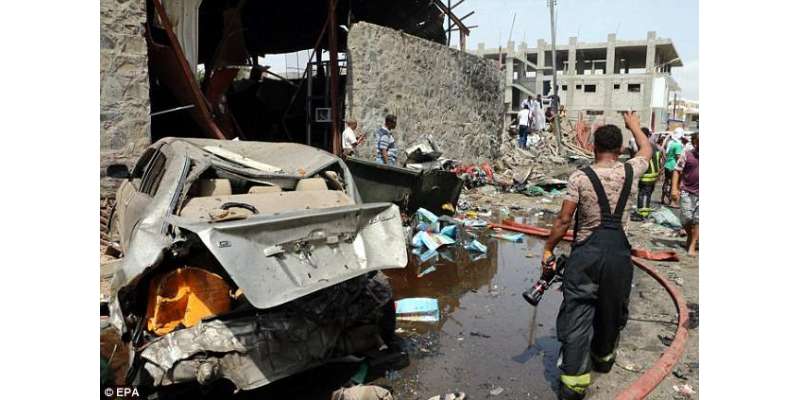 یمن میں کار بم حملہ، چاراماراتی فوجی مارے گئے،داعش نے ذمہ داری قبول ..