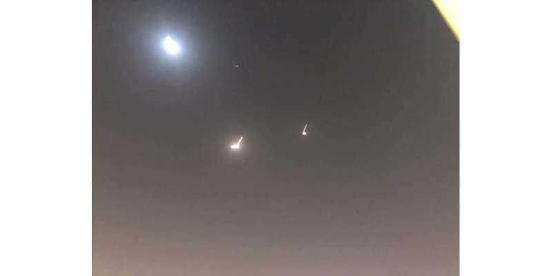 سعودی فورسز نے دارالحکومت ریاض پر فائر کئے گئے میزائل فضاء میں تباہ ..