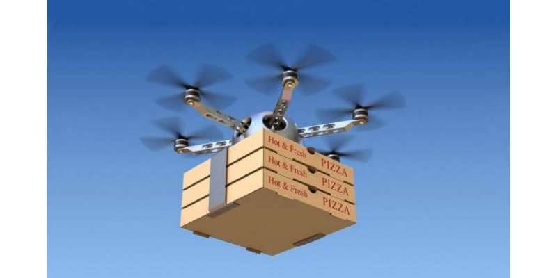 معروف کمپنی نے ڈرون کے ذریعے گھر پر پیزا کی ڈیلیوری شروع کردی
