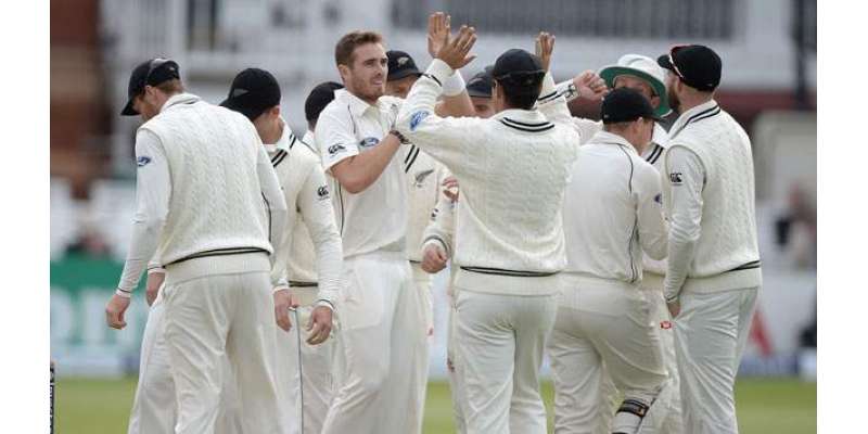 نیوزی لینڈ اور سری لنکا کی ٹیموں کے درمیان کھیلا گیا ویلنگٹن ٹیسٹ بغیر ..