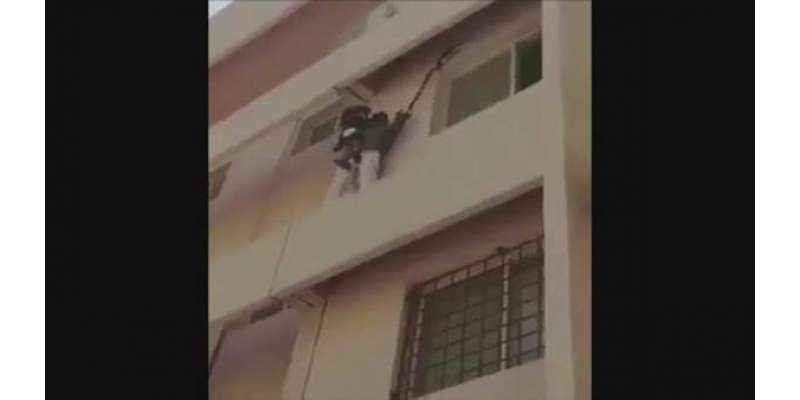 تیسری منزل سے گرنے والی بچی کو بچانے والے سعودی نوجوان کی تکریم