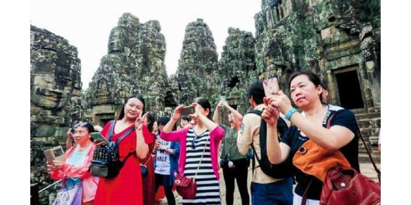 ماہ کے دوران 9 لاکھ 31 ہزار چینی سیاحوں کی کمبوڈیا آمد،
