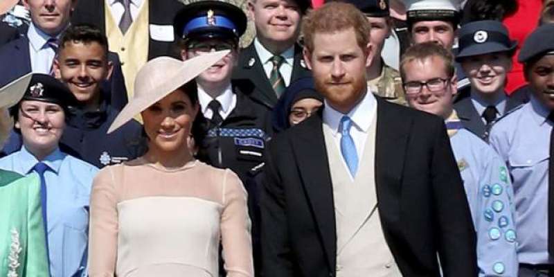 برطانوی شہزادے ہیری اور اہلیہ میگھن کی شادی کے بعد پہلی عوامی مصروفیت