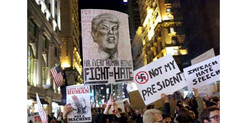ٹرمپ کی صدارت کا ایک سال:پورے امریکا میں مظاہرے‘حکومتی شیٹ ڈاﺅن جاری ..