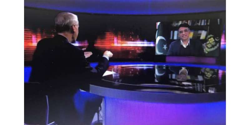 بی بی سی کو وفاقی وزیر خزانہ اسد عمر کے انٹرویو کا حصہ حذف کرنے پر تنقید ..