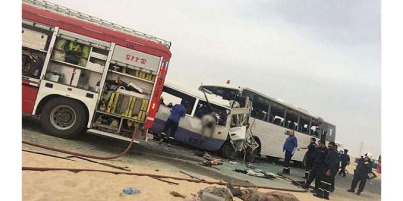 کویت میں دو بسوں میں تصادم کے نتیجے میں 3 پاکستانیوں سمیت 15 افراد جاں ..