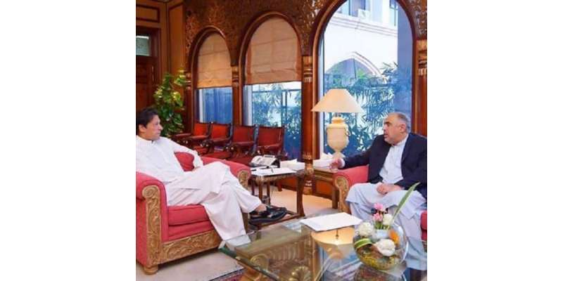 وزیر اعظم عمران خان سے سپیکر قومی اسمبلی اسد قیصرکی ملاقات