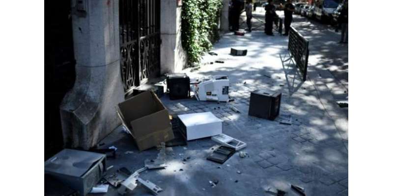 ایتھنز میں ایرانی سفارت خانے پر حملہ،کوئی جانی نقصان نہیں ہوا