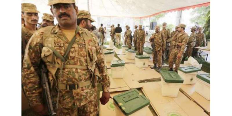 آزاد کشمیر الیکشن کی سکیورٹی پاک فوج کے سپرد کردی گئی
