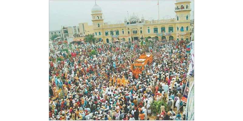 سکھ یاتریوں نے بھارتی سفارتکاروں کو جنم استھان ننکانہ صاحب میں آنے ..