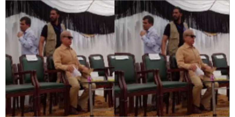 چنیوٹ میں مسلم لیگ ن کے جلسے میں شہباز شریف تن تنہا