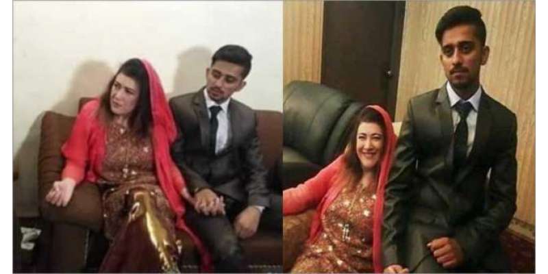 21 سالہ پاکستانی لڑکے کی 41 سالہ امریکی خاتون سے شادی