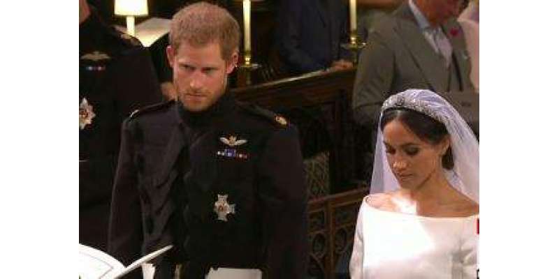 برطانوی شہزادے ہیری اور امریکی اداکارہ میگھن مارکل شادی کے بندھن میں ..