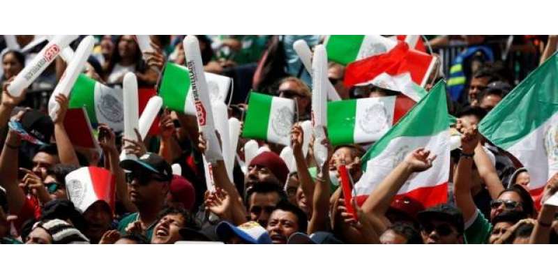 میکسیکو کے فٹ بال  شائقین  کی وجہ سے  زلزلہ آگیا