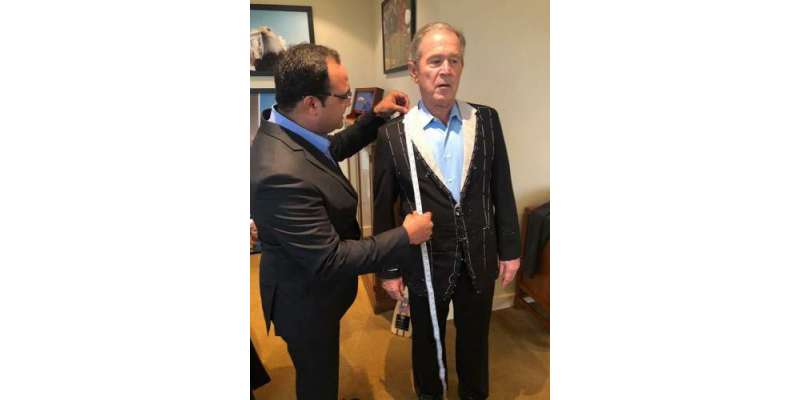 سابق امریکی صدر جارج ڈبلیو بش پاکستان ٹیلر کے مداح نکلے