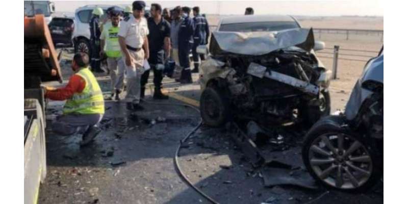 ابوظہبی میں 44 گاڑیوں کے حادثے کا ذمہ دار ٹرک ڈرائیور گرفتار