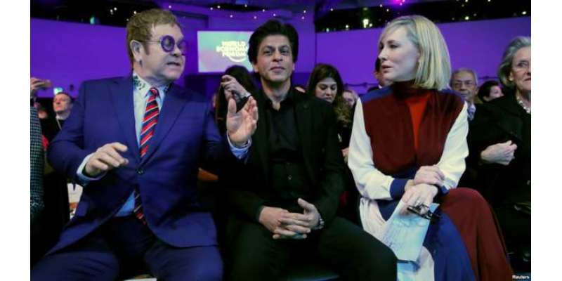 شاہ رخ خان، کیٹ بلانچے اور ایلٹن جان کو ورلڈ اکنامک فورم کے سالانہ کرسٹل ..