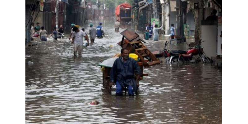 لاہورمیں موسلا دھار بارش، سب سے زیادہ بارش فرخ آباد میں 131 ملی میٹر ..