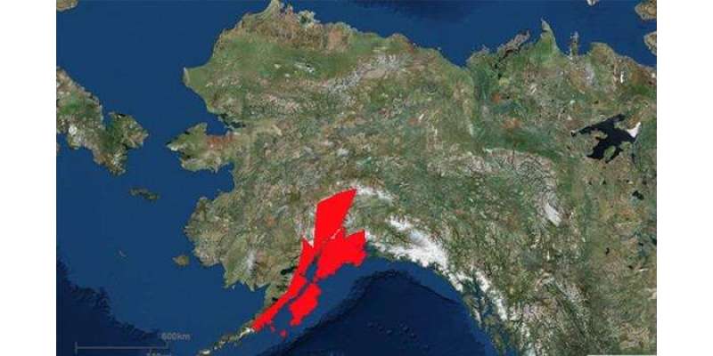 امریکی ریاست الاسکا میں 7 اعشاریہ صفر شدت کا زلزلہ