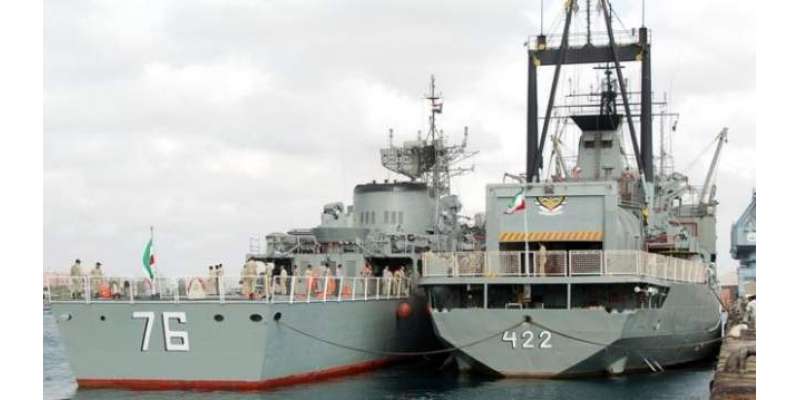 ایران نے بحری جنگی جہاز پر نیا دفاعی نظام نصب کر لیا