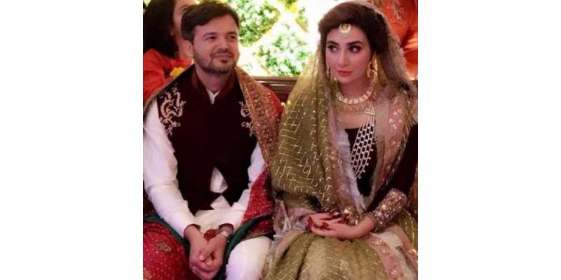عائشہ خان کی نکاح کی تصاویر سوشل میڈیا پر وائرل،مداحوں کا نیک تمناؤں ..