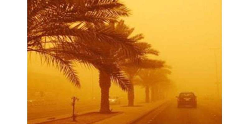 سعودی عرب میں خوفناک آندھی، متاثرہ علاقوں کے اسپتالوں میں ہنگامی حالت