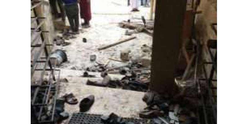 نماز جمعہ کے دوران مسجد میں دھماکوں سے 2 افراد شہید ،ْپچاس سے زائد زخمی