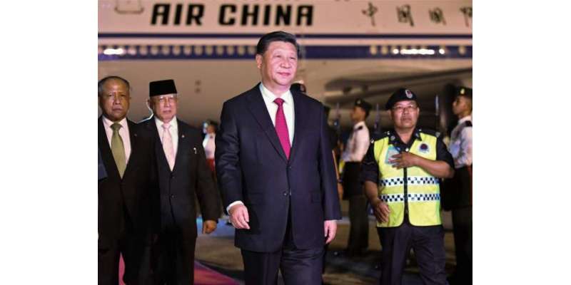 چین کے صدر شی جن پھنگ برونائی پہنچ گئے، سلطان حسن البلقیہ سے ملاقات