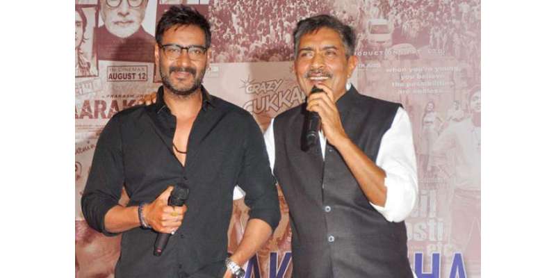 اجے دیوگن اور پراکاش جھا کا نئی فلم کے لئے ایک ساتھ کام کرنے کا امکان