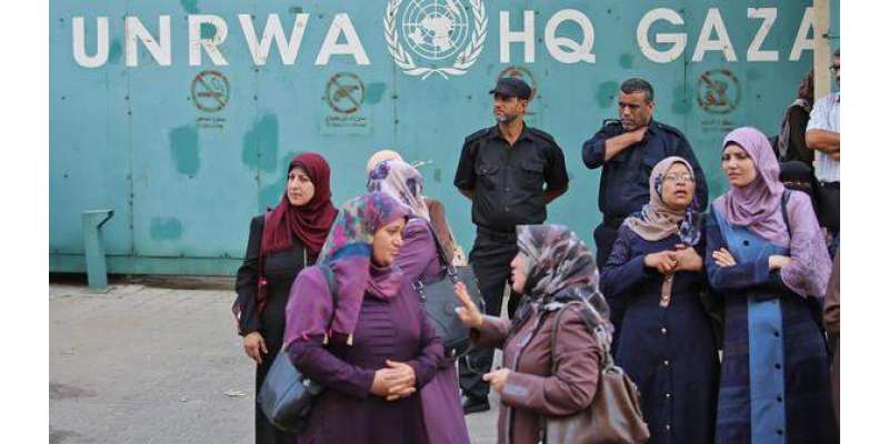 غزہ،اقوام متحدہ ایجنسی کے فلسطینی ملازمین کی جبری برطرفیوں کے خلاف ..