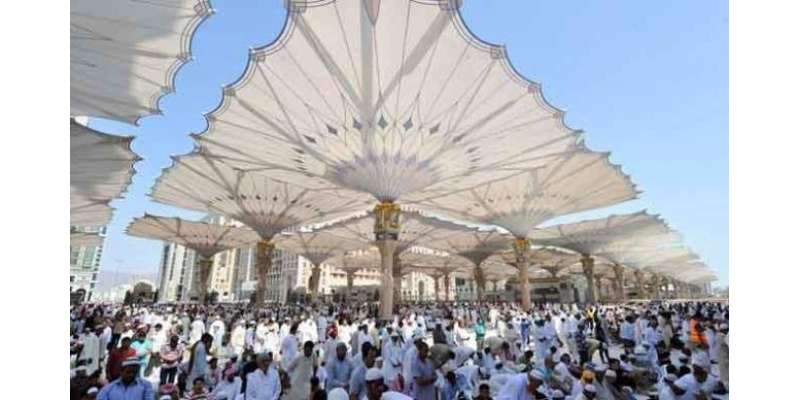 مسجد الحرام میں بڑے سائز کی چھتریوں کی تنصیب کا کام آئندہ رمضان المبارک ..