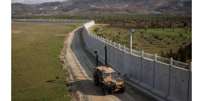 ایران سے متصل سرحد پر دیوار کی تعمیر کا پہلا فیز مکمل کرلیا ، ترکی