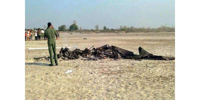 بھارت ،ْآسام میں انڈین ایئر فورس کا طیارہ گرِ کر تباہ ،ْ 2 افسر ہلاک