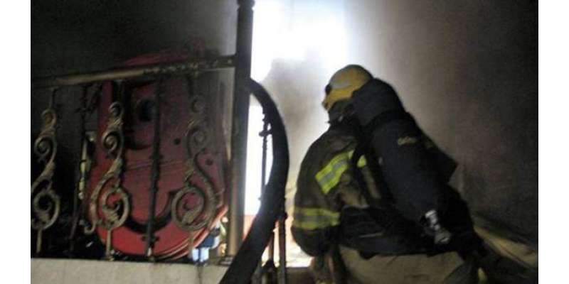 متحدہ عرب امارات ، عجمان میں ایک امارتی خاندان گھر میں لگنے والی آگ ..
