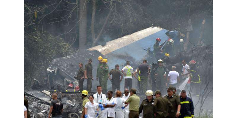 کیوبا طیارہ حادثے میں 110افراد ہلاک، تین زندہ بچ گئے، بلیک باکس مل گیا