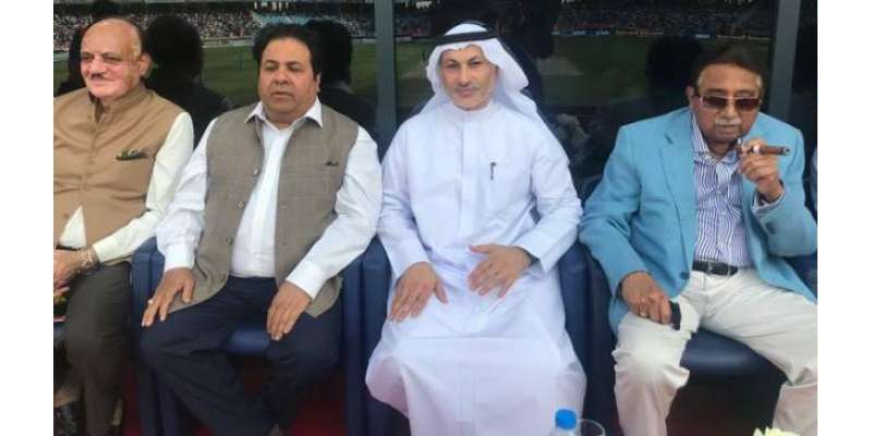ایشیا کپ :پاک بھارت میچ کے دوران ہاتھوں میں سگار پکڑے پرویز مشرف کی ..
