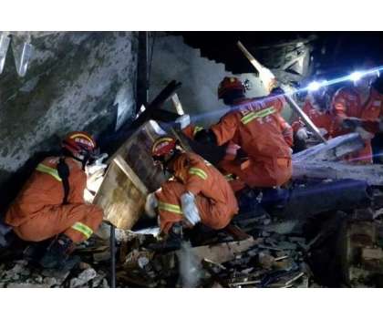چین میں زلزلے سے ہلاکتوں کی تعداد18ہوگئی‘ 134 زخمی