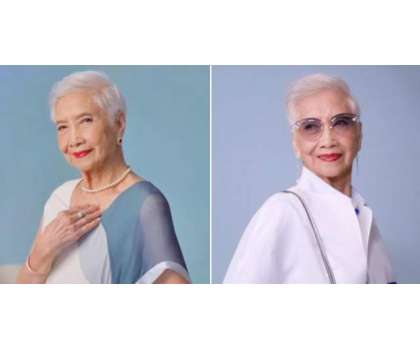 یہ 96 سالہ  خاتون  ایشیا  کی عمررسیدہ ترین فیشن ماڈل ہیں