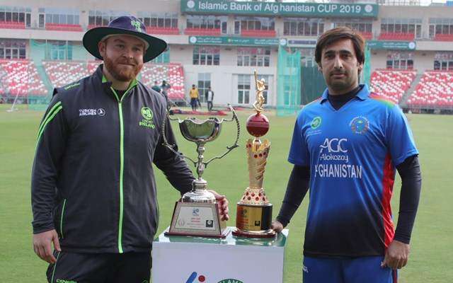 آئر لینڈ اور افغانستان کی کرکٹ ٹیموں کے درمیان دوسرا ٹی ٹوئٹی میچ کل کھیلا جائیگا