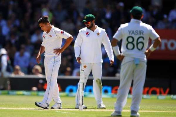 پاکستان آسٹریلیا ٹیسٹ میچ بارش کے باعث روک دیا گیا