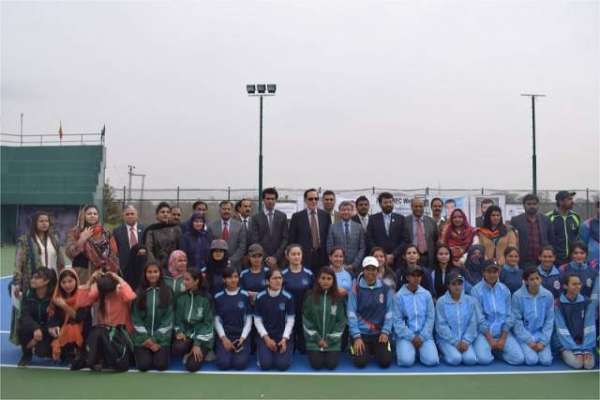 آل پاکستان انٹر یونیورسٹیز وویمنز ٹینس چمپئن شپ کا اسلام آباد میں آغاز ہو گیا