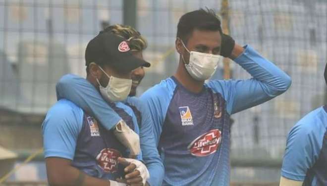 فضائی آلودگی کے باوجود میچ کروا کر بھارتی بورڈ نے بنگلا دیشی کرکٹرز کی زندگی خطرے میں ڈال دی