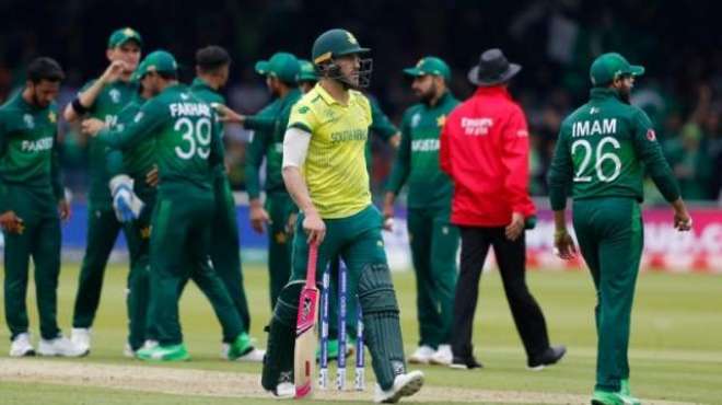 آئی سی سی ورلڈ کپ، پاکستان کا جنوبی افریقہ کو 49 رنز سے ہرا کر کم بیک، پروٹیز ٹیم شکست کے بعد عالمی ٹائٹل کی دوڑ سے باہر ہو گئی