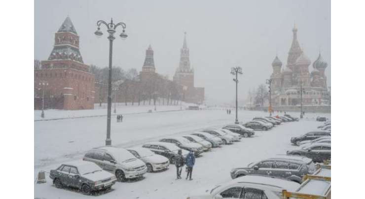 روس کے دارالحکومت ماسکو میں ریکارڈ برفباری ،ہر طرف سفید چادر بکھری نظر آئی