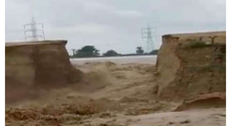 بلوچستان میں طوفانی بارشوں کے باعث ڈیم ٹوٹ گیا